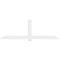 Ekena Millwork Eugene Architectural Grade PVC Gable Bracket, 108"W x 36"H x 2"D x 6"F, 8/12 Pitch GBP108X36X0206EUG00 - alternate 5